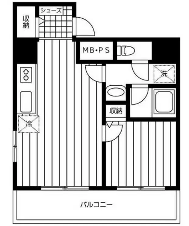 メイツ伊勢佐木長者町 10階階 間取り