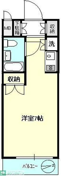 ホーユウコンフォルト西川口 5階階 間取り