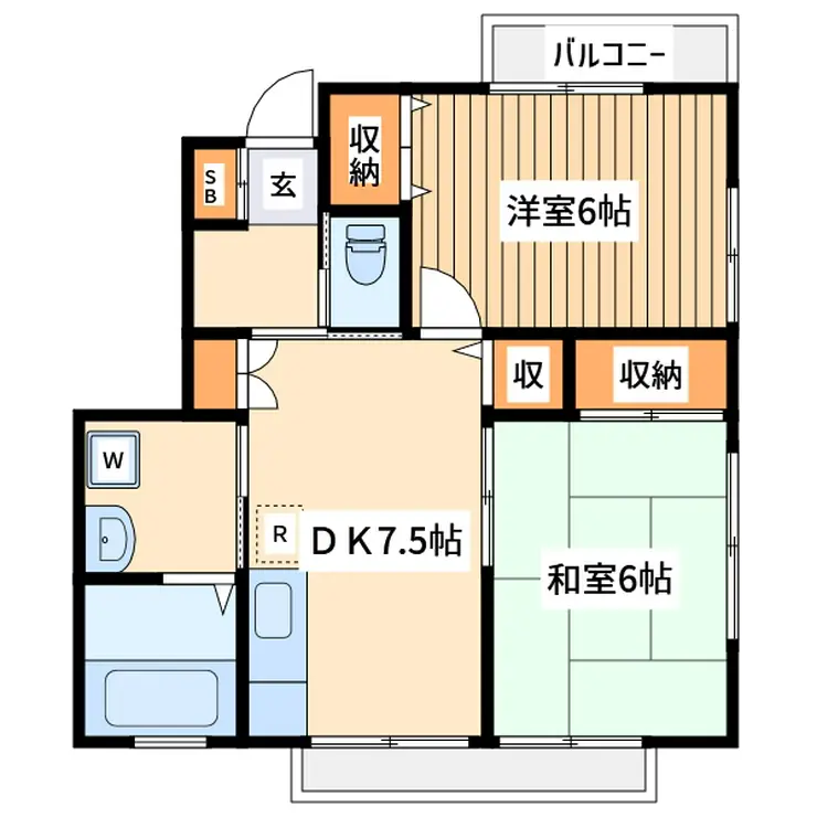 プランドール 2階階 間取り