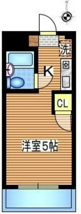 ゴールドパレス 2階階 間取り