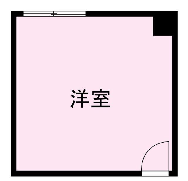 CLASSROOM(ワンルーム/2階)の間取り写真