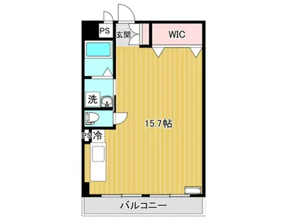 ファーストメゾン沼袋(ワンルーム/4階)の間取り写真
