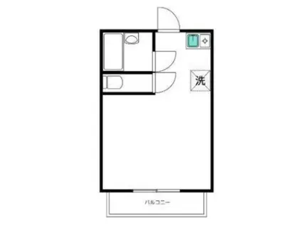 エスペランサ11(ワンルーム/2階)の間取り写真