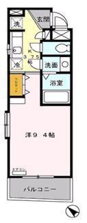 オネストコーポ千石(1K/3階)の間取り写真