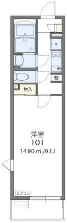 レオネクストトキワ 4階階 間取り