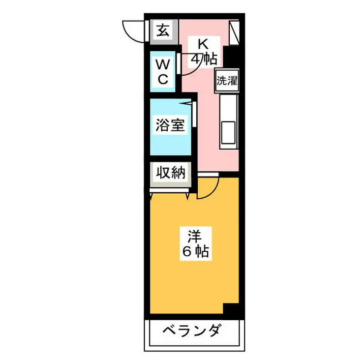 アイダビル 3階階 間取り