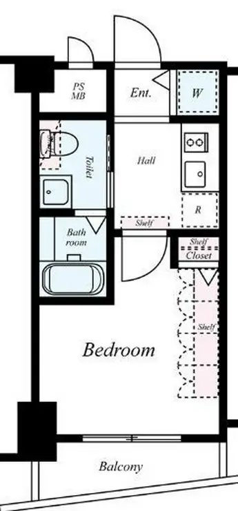 ブライズ大森東 3階階 間取り