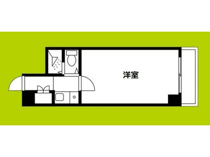 グランドピュア90(1K/2階)の間取り写真