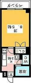 フィオーレ白山(1K/5階)の間取り写真