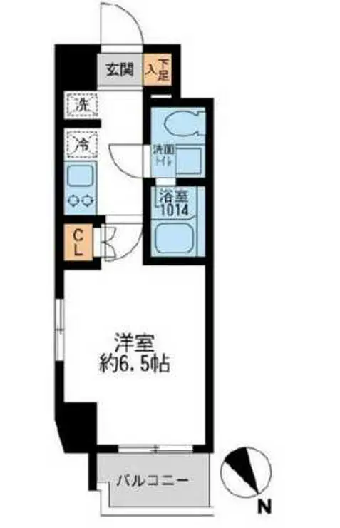 アーデン門前仲町 7階階 間取り