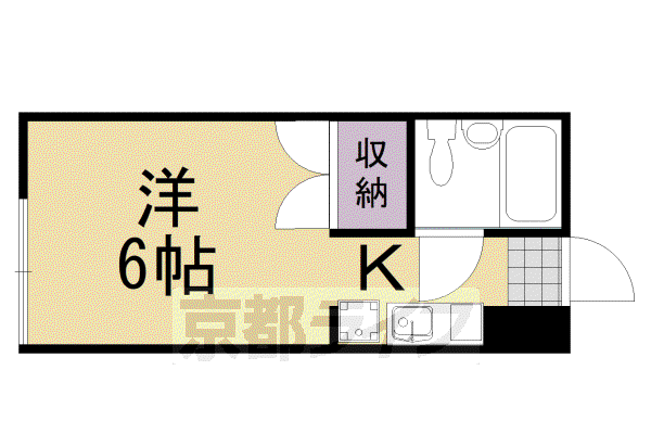コーポ関根(1K/2階)の間取り写真