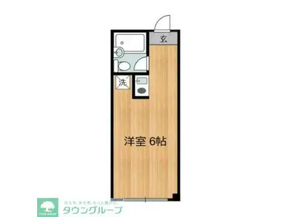 メゾン・ド・K&M(ワンルーム/3階)の間取り写真