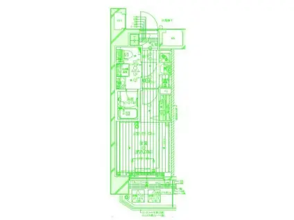 メインステージ横濱伊勢佐木Ⅱ(1K/8階)の間取り写真