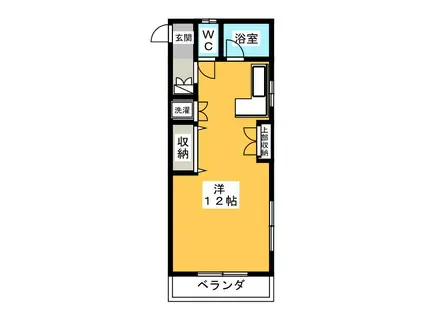 サンフィールド目白(ワンルーム/2階)の間取り写真