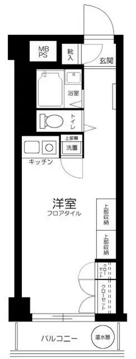 プロスペアー荻窪 3階階 間取り