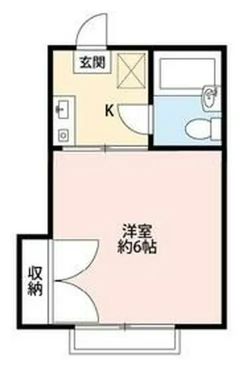 ハイムみづき 2階階 間取り
