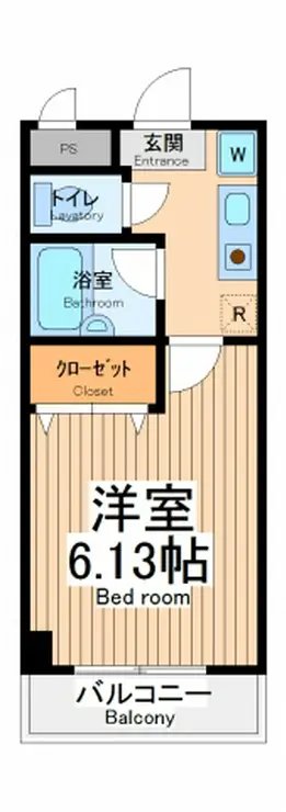 ガーデンホーク 3階階 間取り
