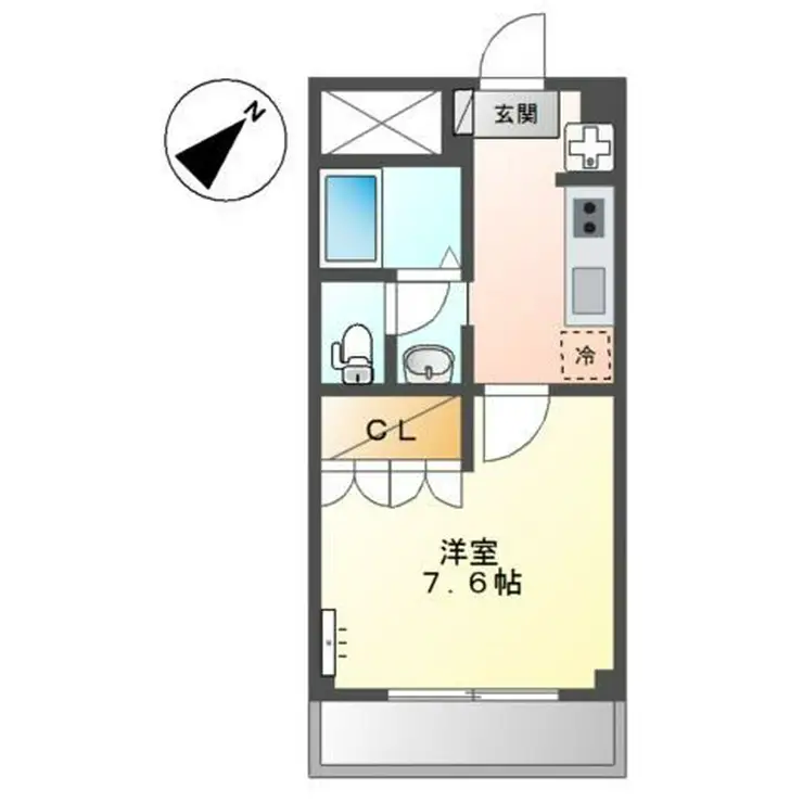 アドバンス創 3階階 間取り