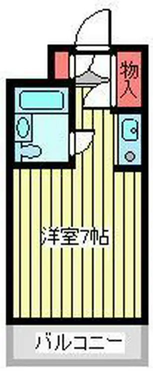ワコーレ武蔵浦和 2階階 間取り