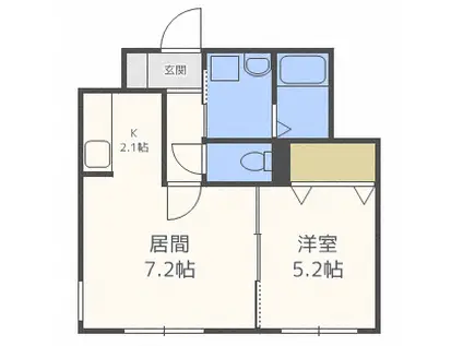 センテナリオL183(1LDK/3階)の間取り写真