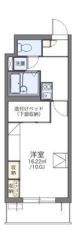 レオパレス・パルコートE(1K/2階)の間取り写真