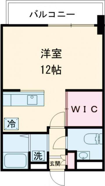 APARTMENTS CODE ISAHAYA(ワンルーム/3階)の間取り写真