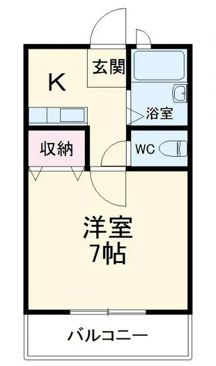 マーブル武蔵浦和 2階階 間取り