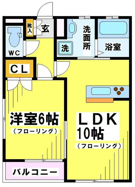 ホワイトカーラント 2階階 間取り