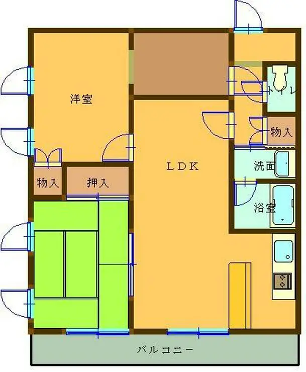 レジデンス西千葉 3階階 間取り