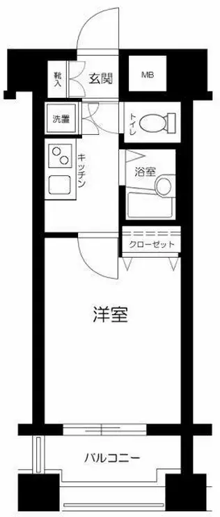 ミリオン大塚アヴィニティー 6階階 間取り