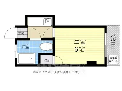 信和ビル(1K/2階)の間取り写真