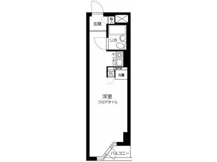 コナ・トルテック(ワンルーム/3階)の間取り写真