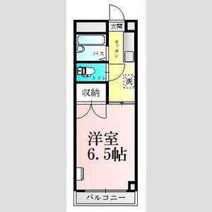 日成ヴィバーチェONE(1K/3階)の間取り写真