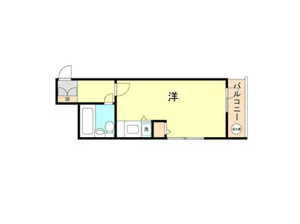 EXE・ASHIYA(ワンルーム/1階)の間取り写真