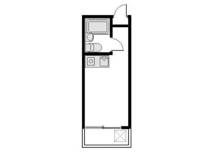 エスペランサ11(ワンルーム/3階)の間取り写真