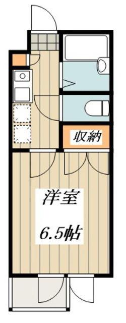 REVNOIR(1K/3階)の間取り写真