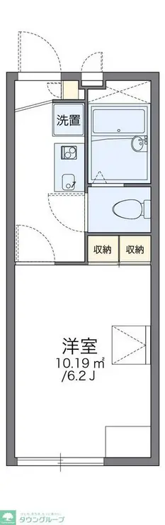 レオパレスカンパネラ 1階階 間取り