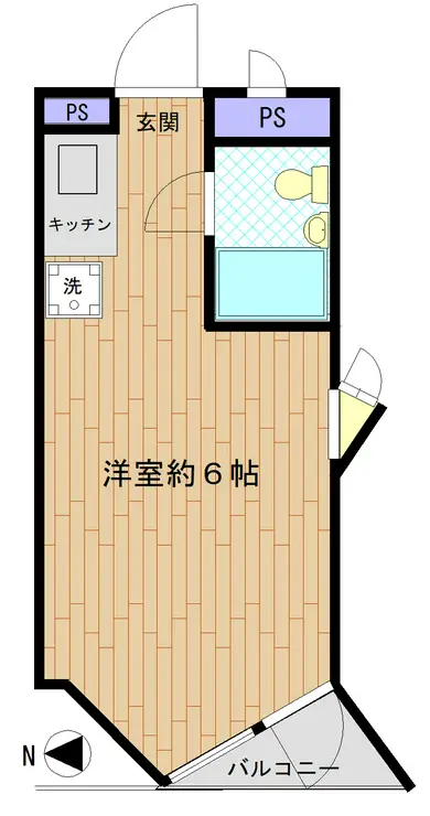 東京ベイサイド 9階階 間取り