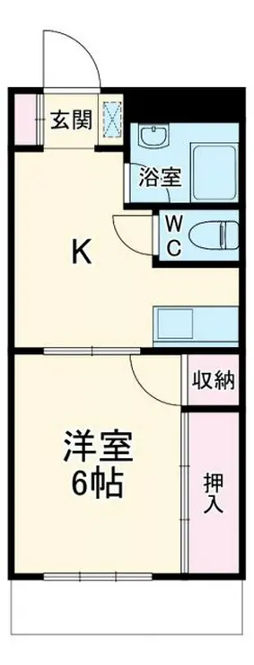 ダイヤエステーツ 2階階 間取り