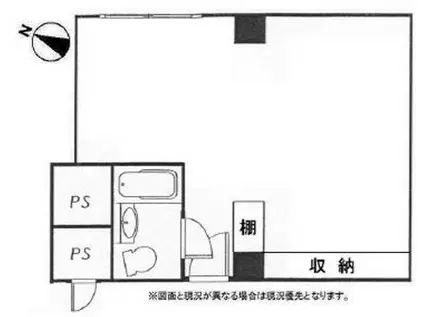 秀和赤坂レジデンシャルホテル(ワンルーム/2階)の間取り写真