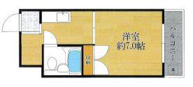 スマイルパールハイツIII(1K/3階)の間取り写真