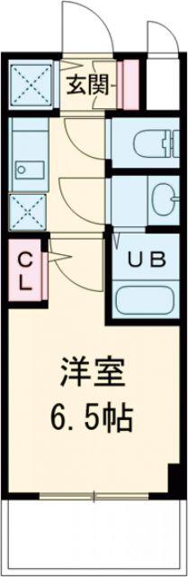 S-RESIDENCE布施AVENTRA(1K/9階)の間取り写真