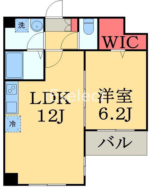 ARIETTA美浜(1LDK/3階)の間取り写真