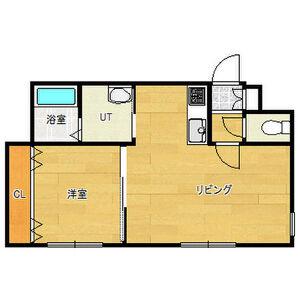ドルチェヴィータ(1LDK/2階)の間取り写真