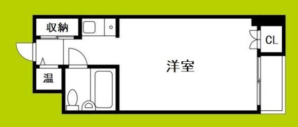サンハイム天満橋(ワンルーム/5階)の間取り写真