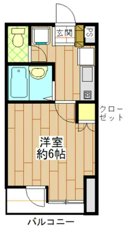 スカイコート文京本郷 2階階 間取り