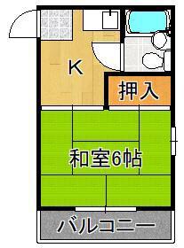 ONE FLAT GION (ワンルーム/3階)の間取り写真