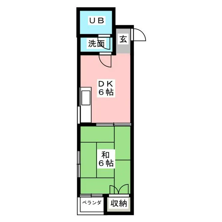 永井ハウス 3階階 間取り