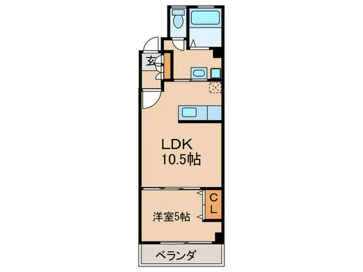 猪股マンション 1階階 間取り