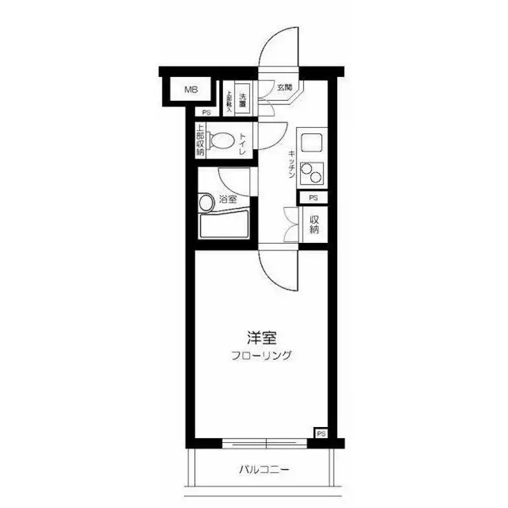 ルーブル練馬参番館 3階階 間取り